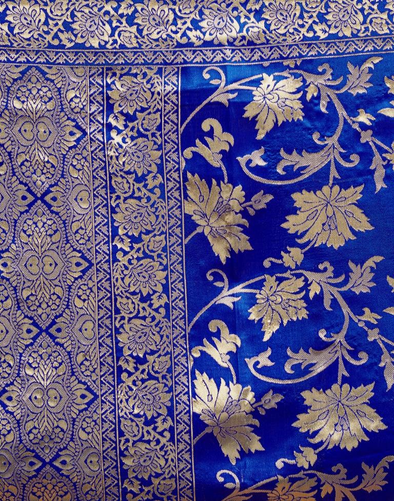 PANNUS Scarlet Red Floral Saree