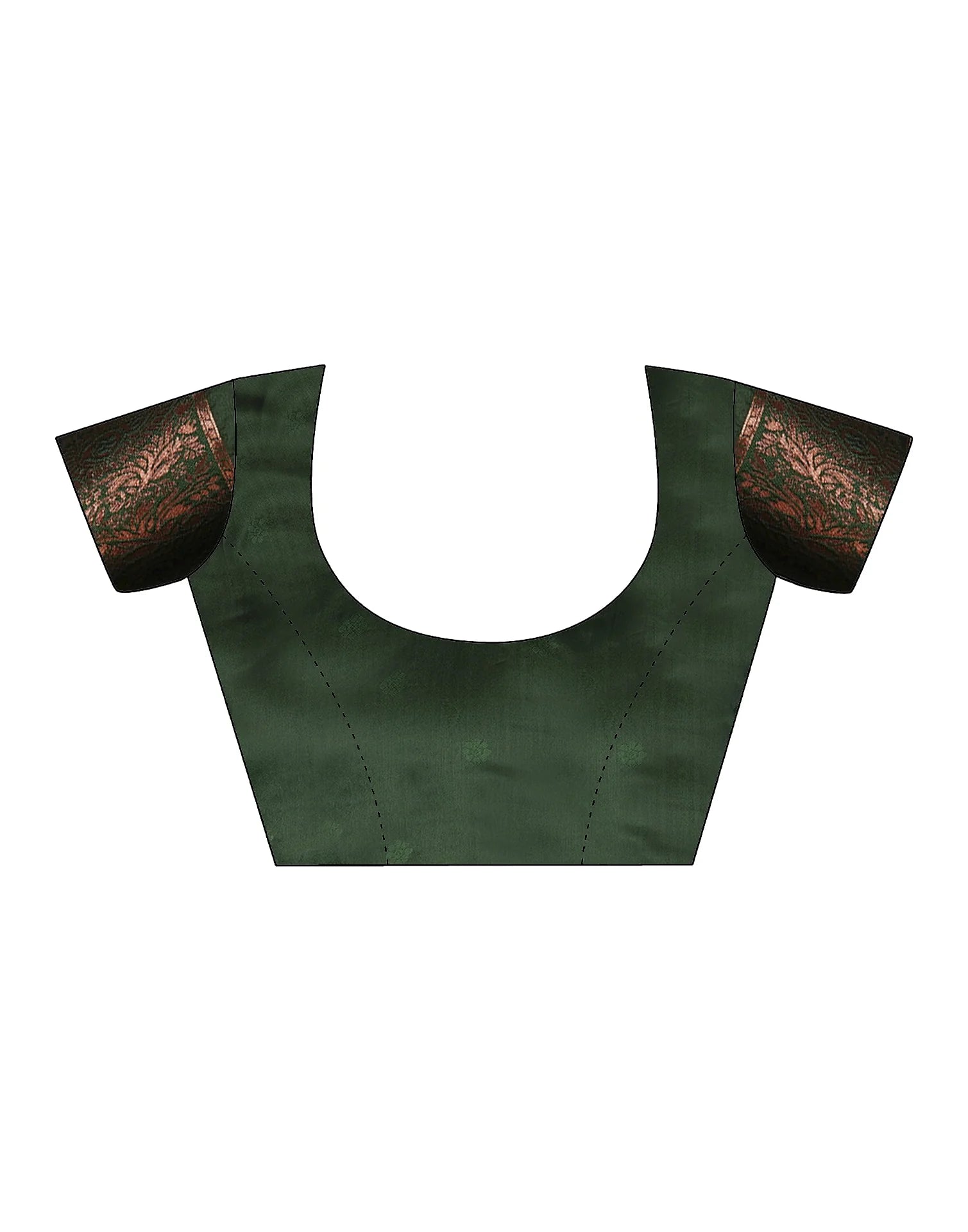 PANNUS Beige & Wine Trellis Saree