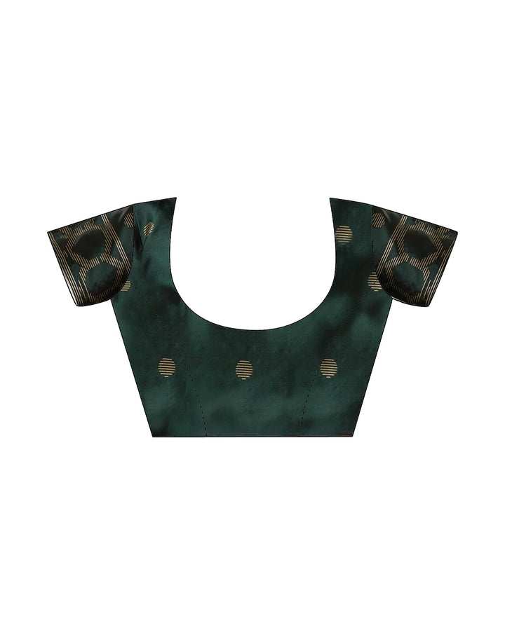 PANNUS Golden Mustard Geo Saree