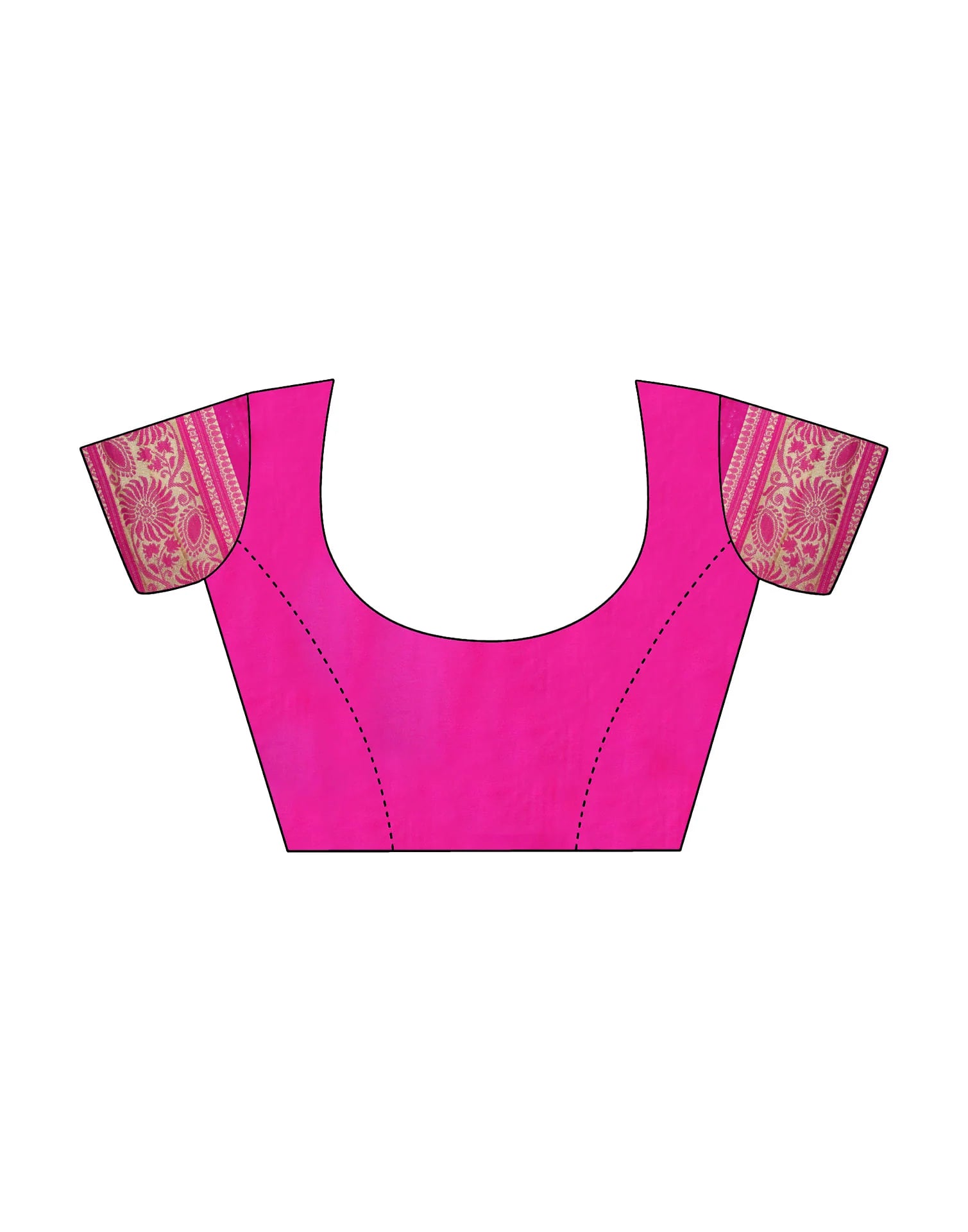 PANNUS Emerald Green Zari Brocade