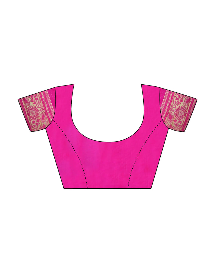 PANNUS Emerald Green Zari Brocade