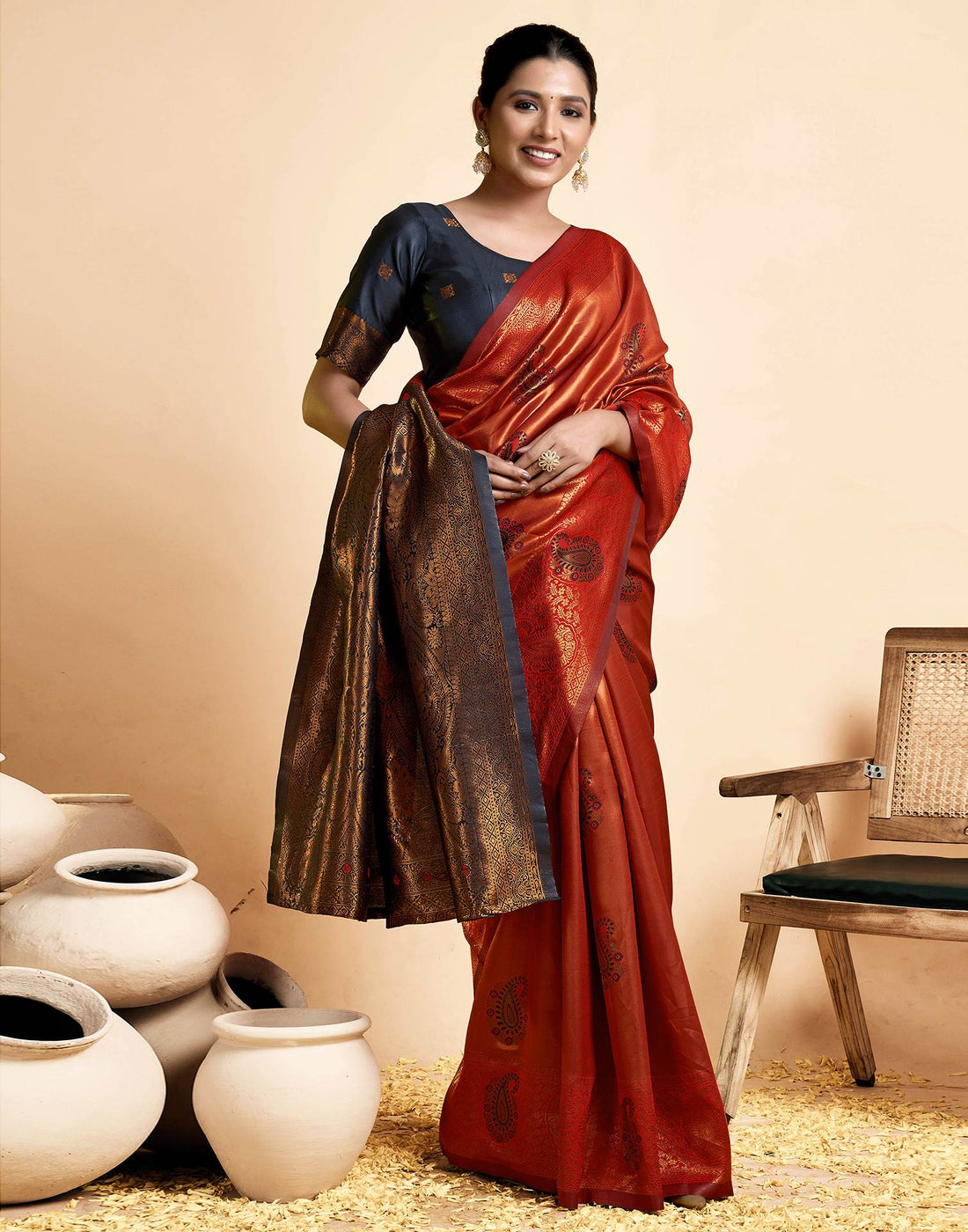 PANNUS Sunset Copper Brocade