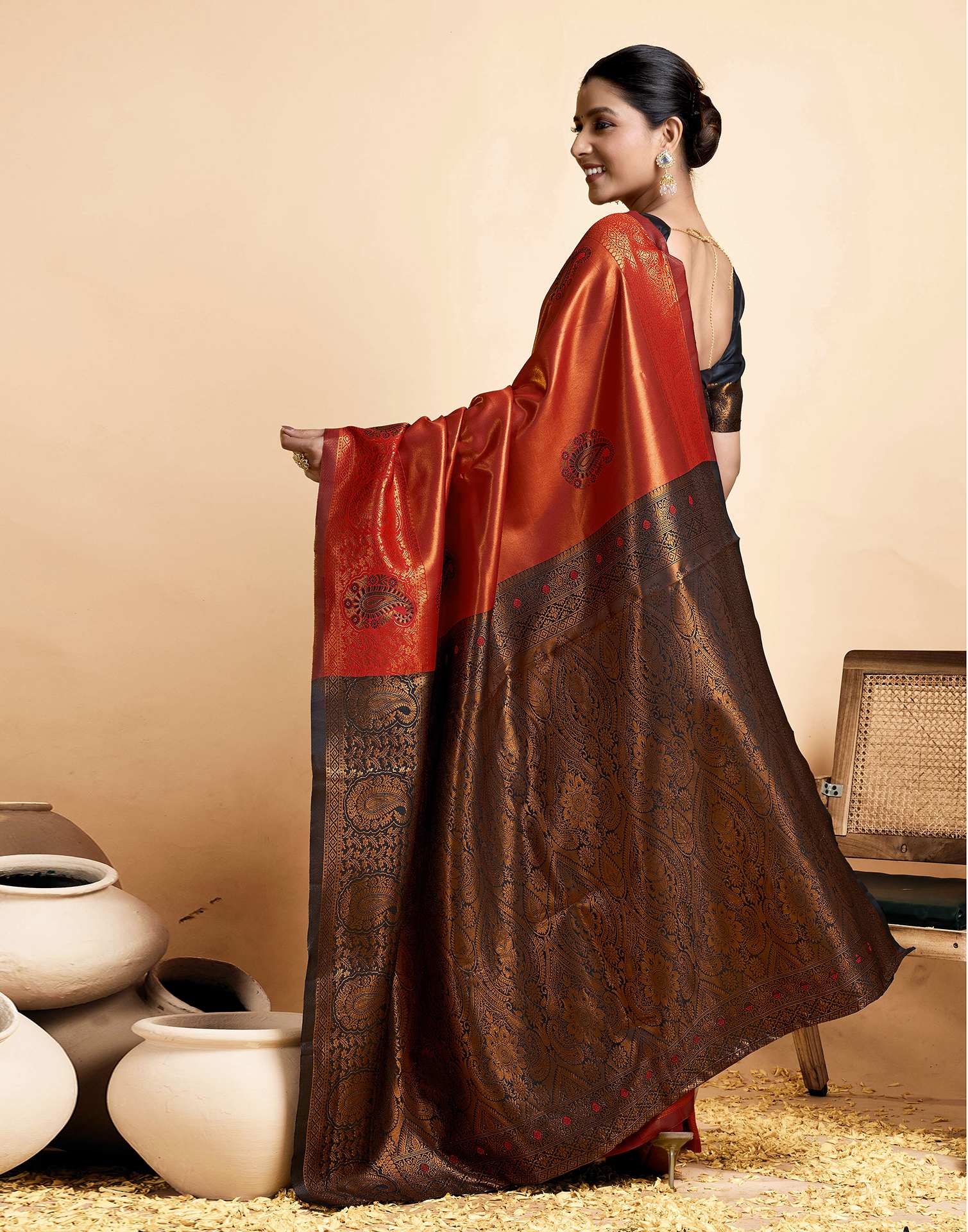 PANNUS Sunset Copper Brocade