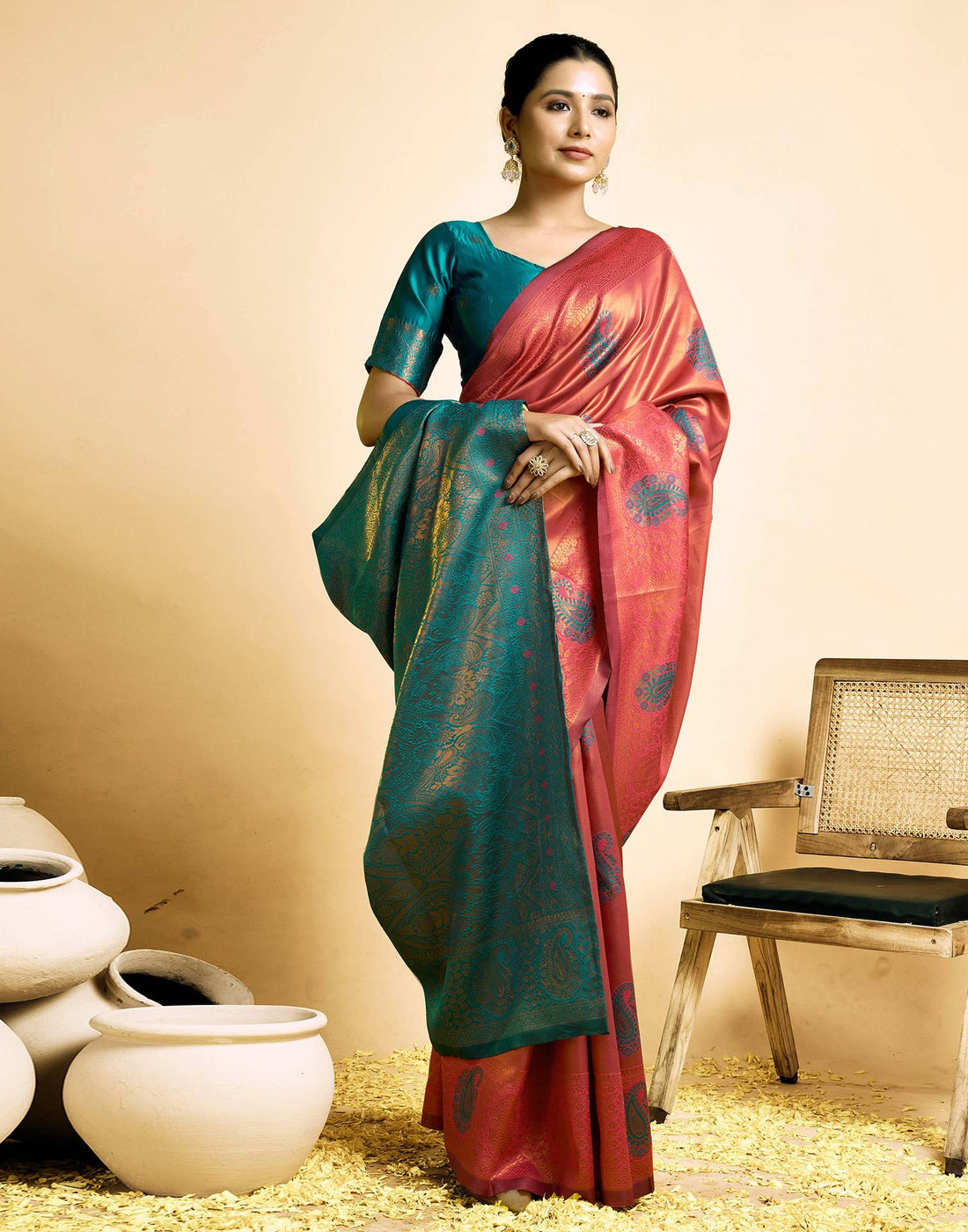 PANNUS Coral Jewel Handloom