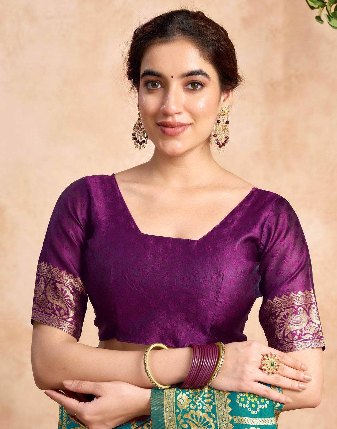 PANNUS Teal & Fuchsia Diamond Grid