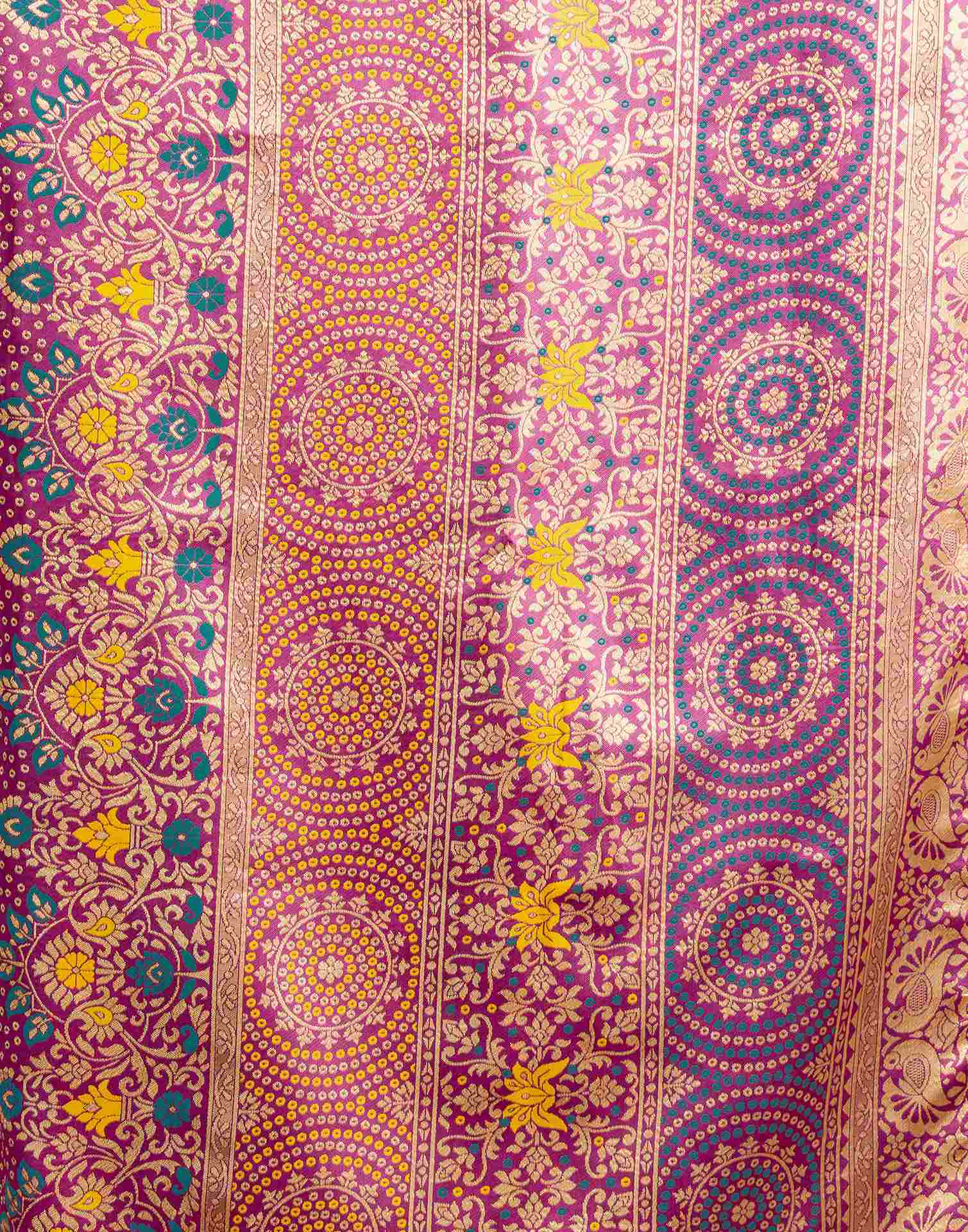 PANNUS Teal & Fuchsia Diamond Grid