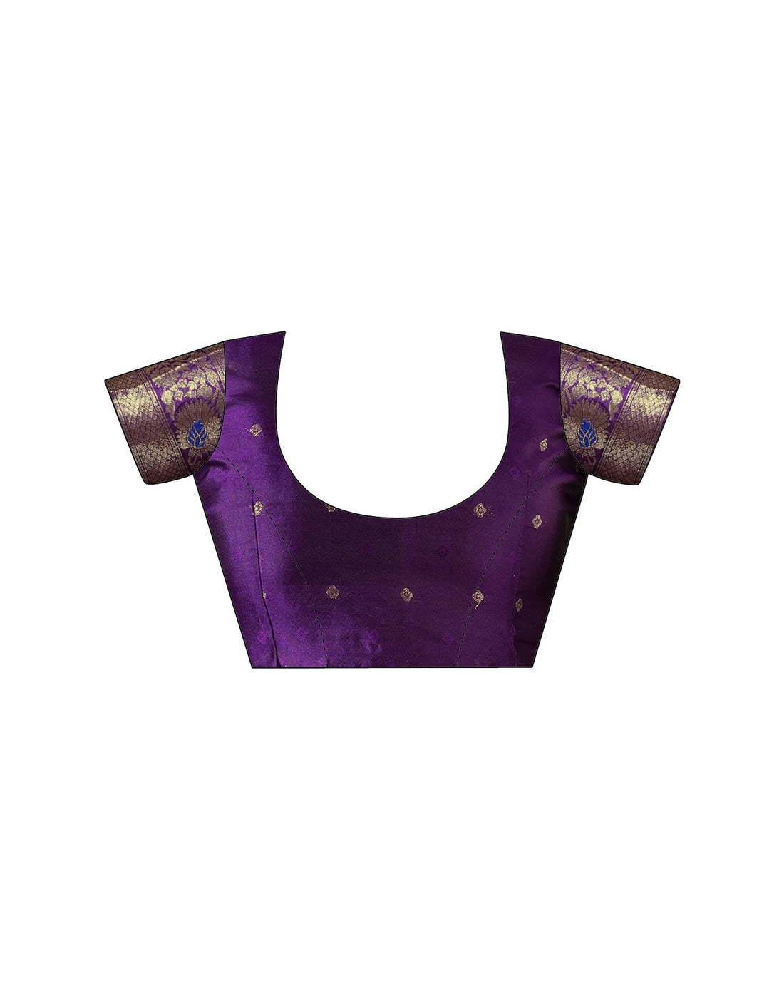 PANNUS Violet Royal Jaal Saree