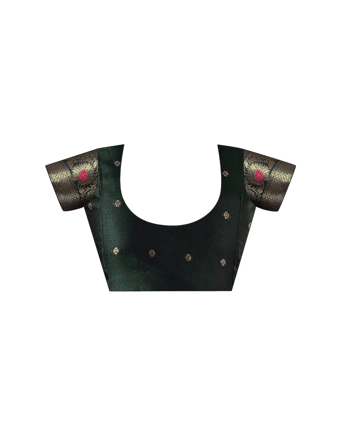 PANNUS Forest Green Glory Saree