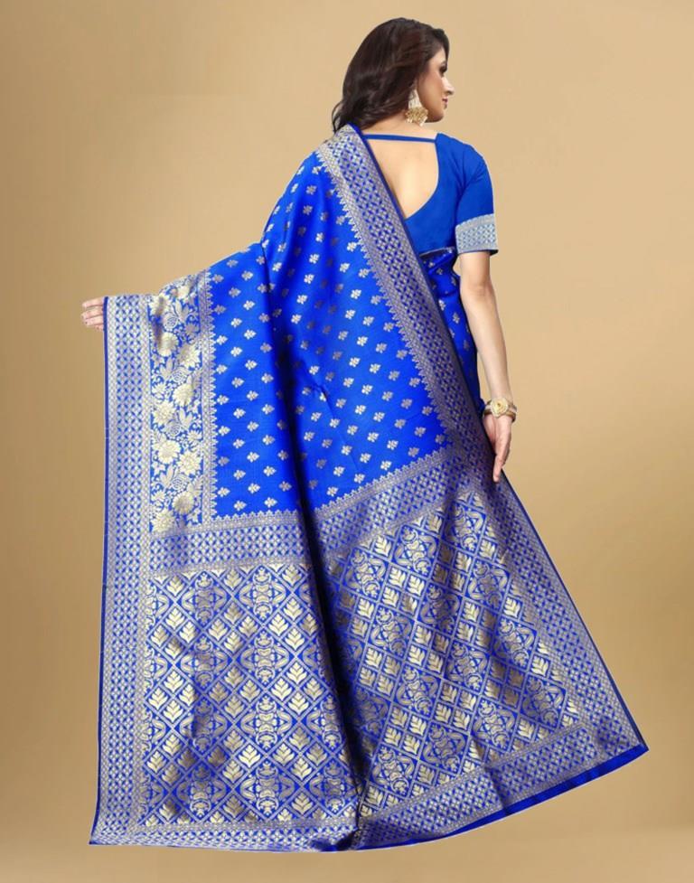 PANNUS Royal Blue Grandeur Silk