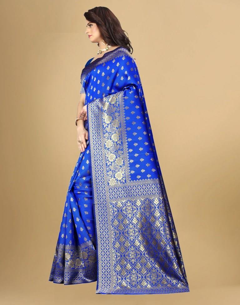 PANNUS Royal Blue Grandeur Silk